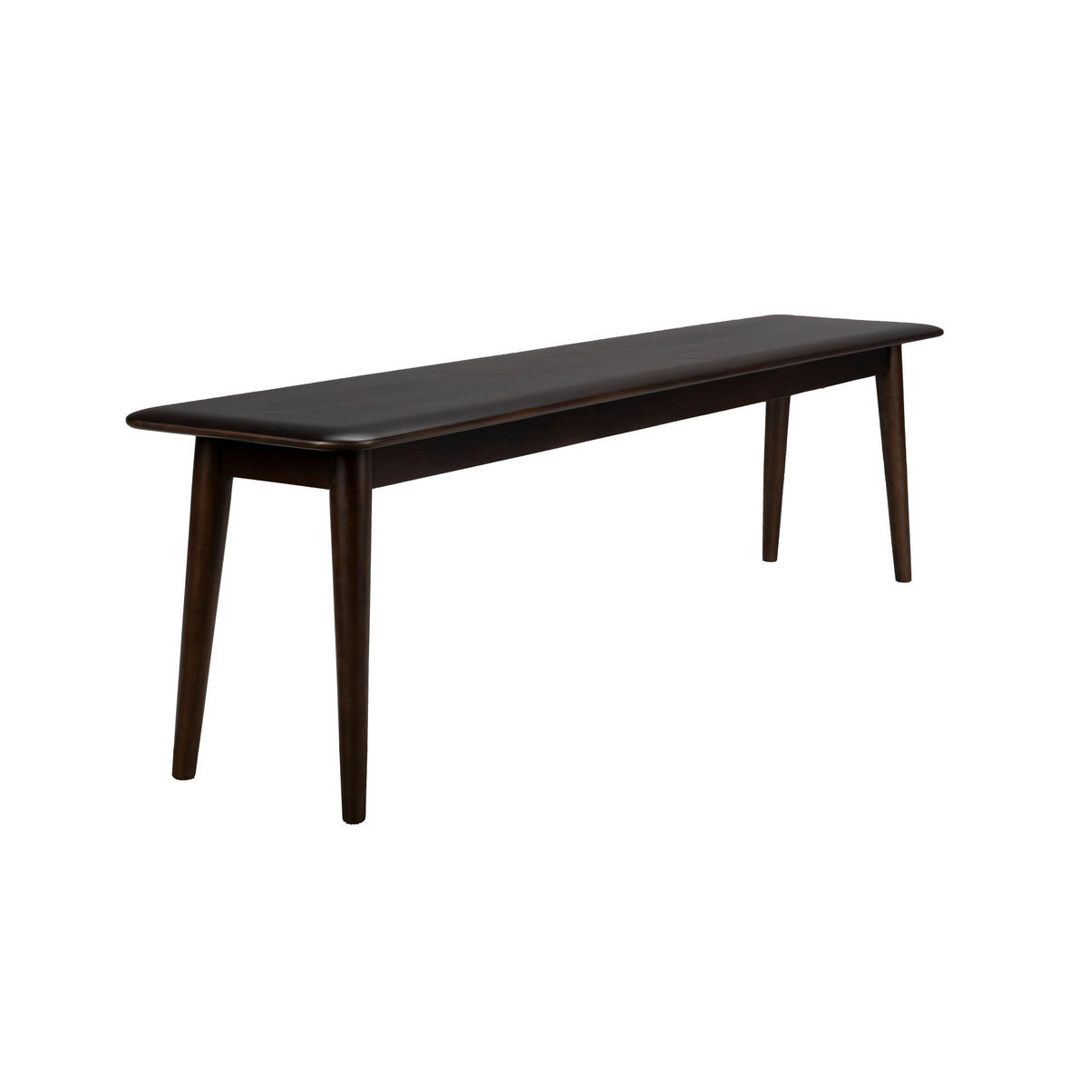 ESSZIMMERBANK Elroy 160 cm Holz Braun - Braun, Holz (160/46/35cm) - Dutchbone