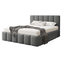 POLSTERBETT Lunaro - Grau, Holz/Textil (160/200cm) - MIRJAN24