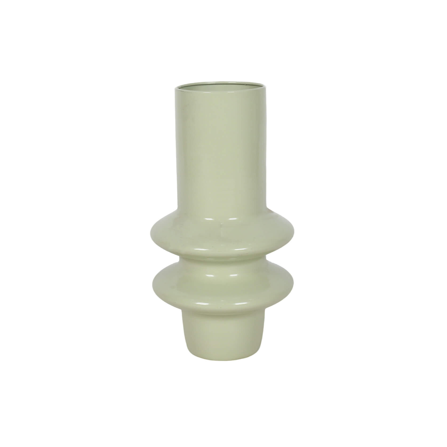 BLUMENTOPF Grün 33,5/18/18 - Grün, Metall (33.5cm) - Mobili Rebecca