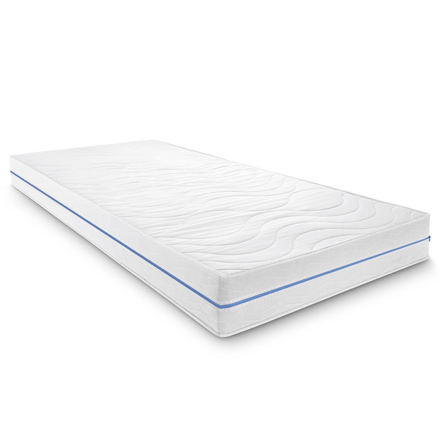 KALTSCHAUMMATRATZE Premium 100x200 cm - Weiß, Textil (100/200cm) - Supportho