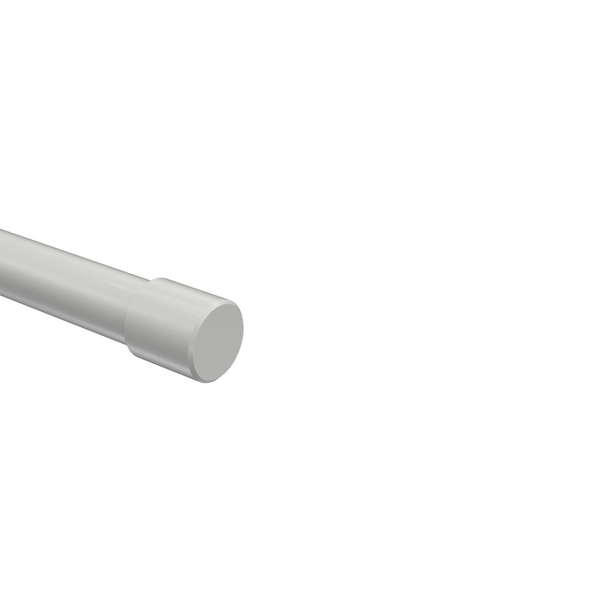 ENDSTÜCKE FÜR GARDINENSTANGEN 20 mm Ø, Santo Weiß, Packung 2 Stück - Weiß, Metall (2.5/2.5/2.5cm) - INTERDECO