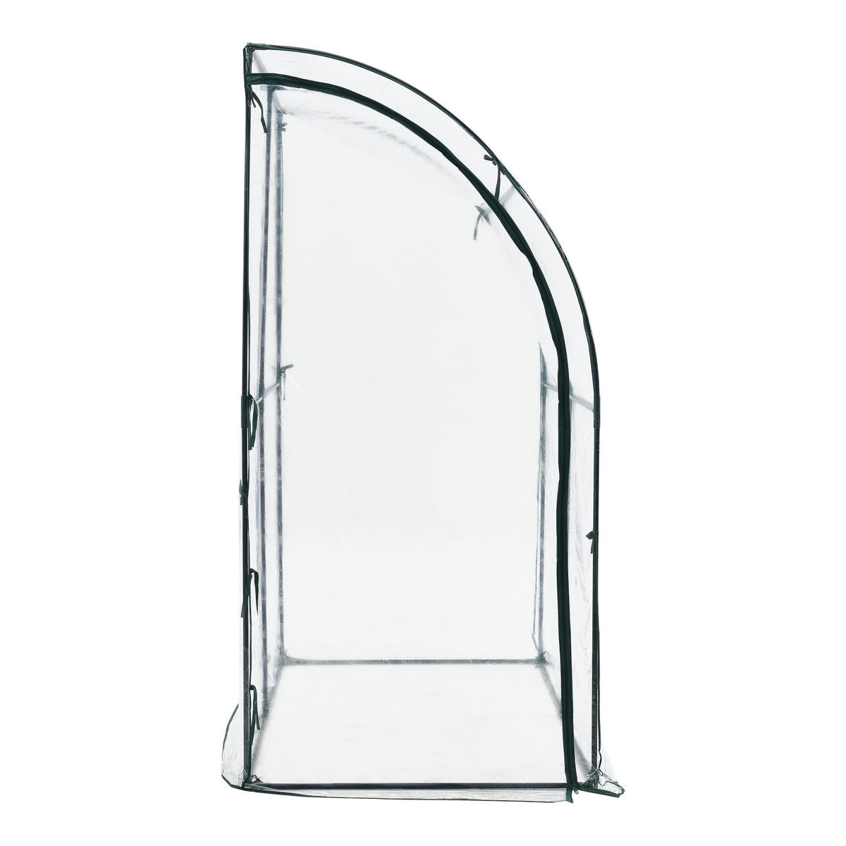 GEWÄCHSHAUS Juta - Transparent, Kunststoff (100/215/200cm) - [en.casa]