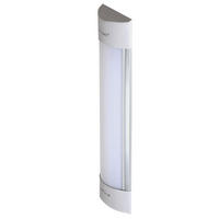 LED WANDLEUCHTE Kunststoff Weiß 30cm - Weiß, Kunststoff (7.4/2.4/30cm)