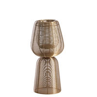 WINDLICHT Fellini Gold Ø25/52,5 cm - Goldfarben, Metall (25/52.5/25cm) - Light & Living