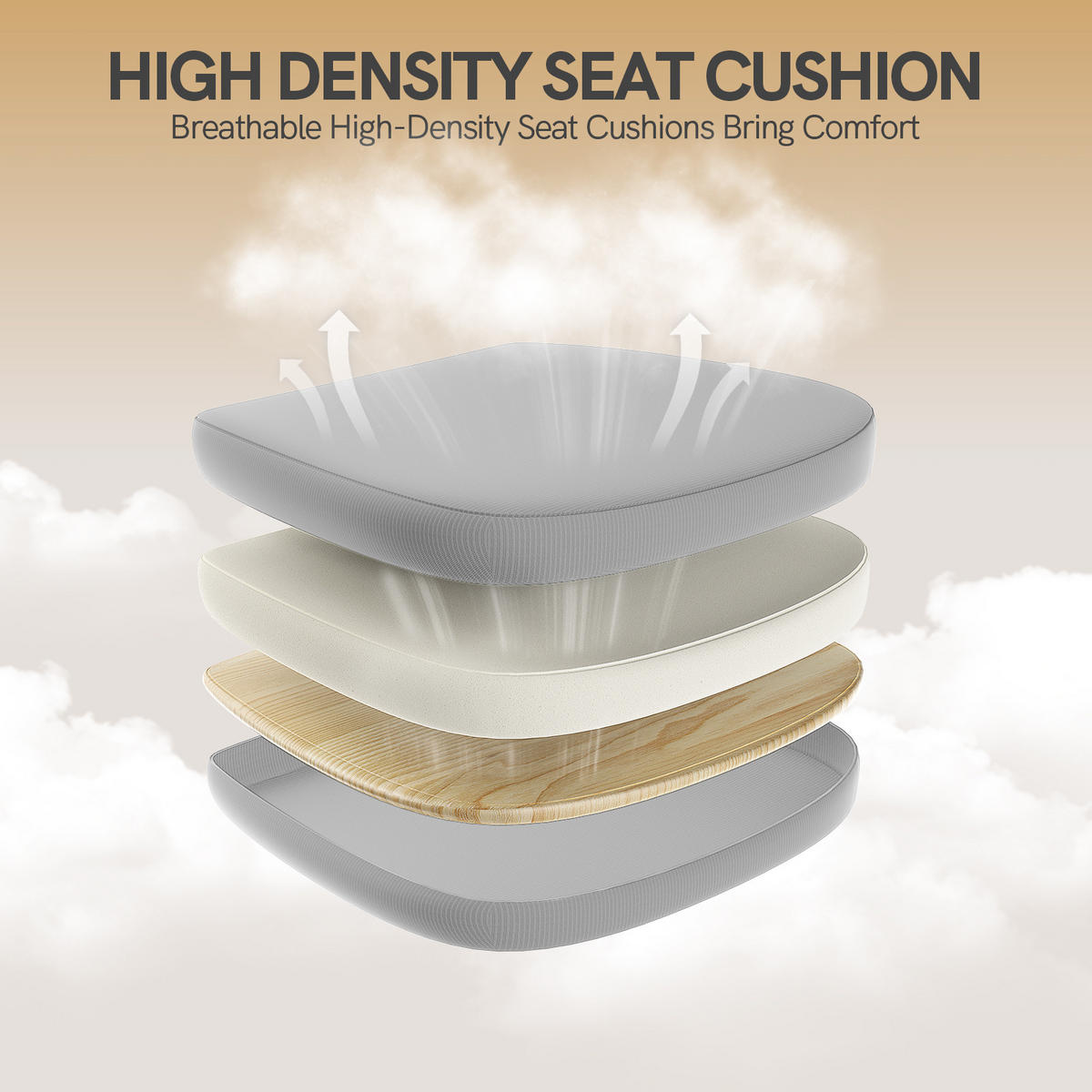 DREHSTUHL Netzbespannung Sitzkomfort Grau - Grau, Metall (23/52/62cm) - Rattrix