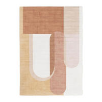 TEPPICH im zeitgenössischen Design terracotta - Terracotta, Textil (160/230cm) - AFK Living