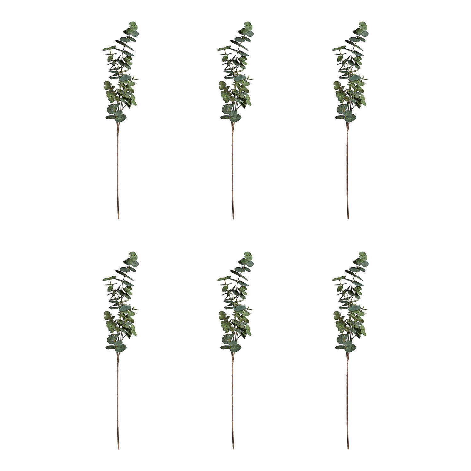 KUNSTBLUME (6er Set) Florista - Grün, Kunststoff (88cm) - Butlers