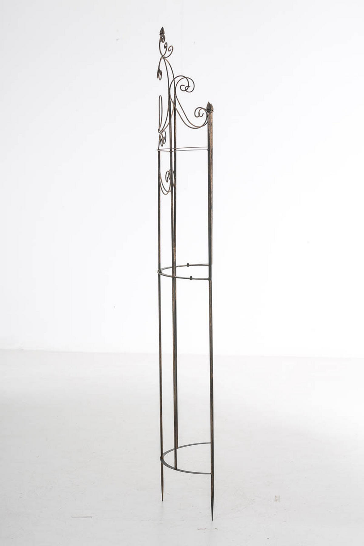 RANKGITTER Knut 52,5x23x200cm Metall Bronze Rankhilfe - Bronzefarben, Metall (52.5/200/23cm) - DELUKE