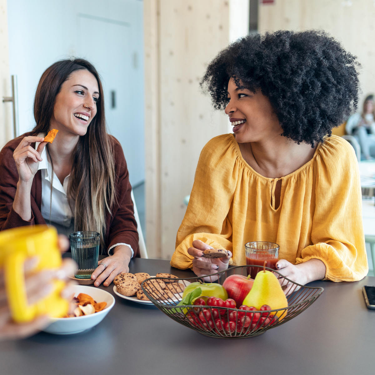 OBSTSCHALE - Schwarz, Metall (7.5cm) - Relaxdays