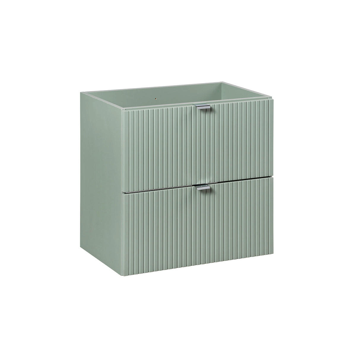 WASCHTISCHUNTERSCHRANK 60cm Jade Grün - Grün, Holzwerkstoff (60/57/40cm) - Petits-meubles