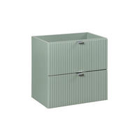 WASCHTISCHUNTERSCHRANK 60cm Jade Grün - Grün, Holzwerkstoff (60/57/40cm) - Petits-meubles