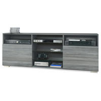 LOWBOARD Granada Front in Avola-Anthrazit - Anthrazit, Holzwerkstoff (146/54/35cm) - Vladon
