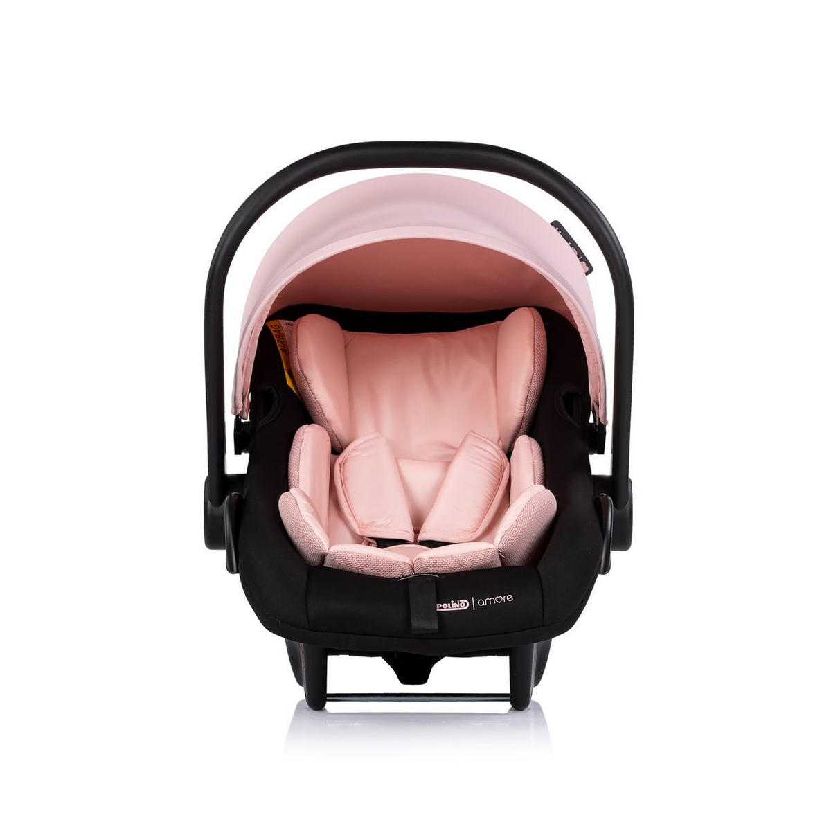 BABYSCHALE Isofix Set Amore i-Size rosa pink station Amore i-Size Gruppe 0+ (0 - 13 kg) - Rosa, Kunststoff (40/56/62cm) - Chipolino