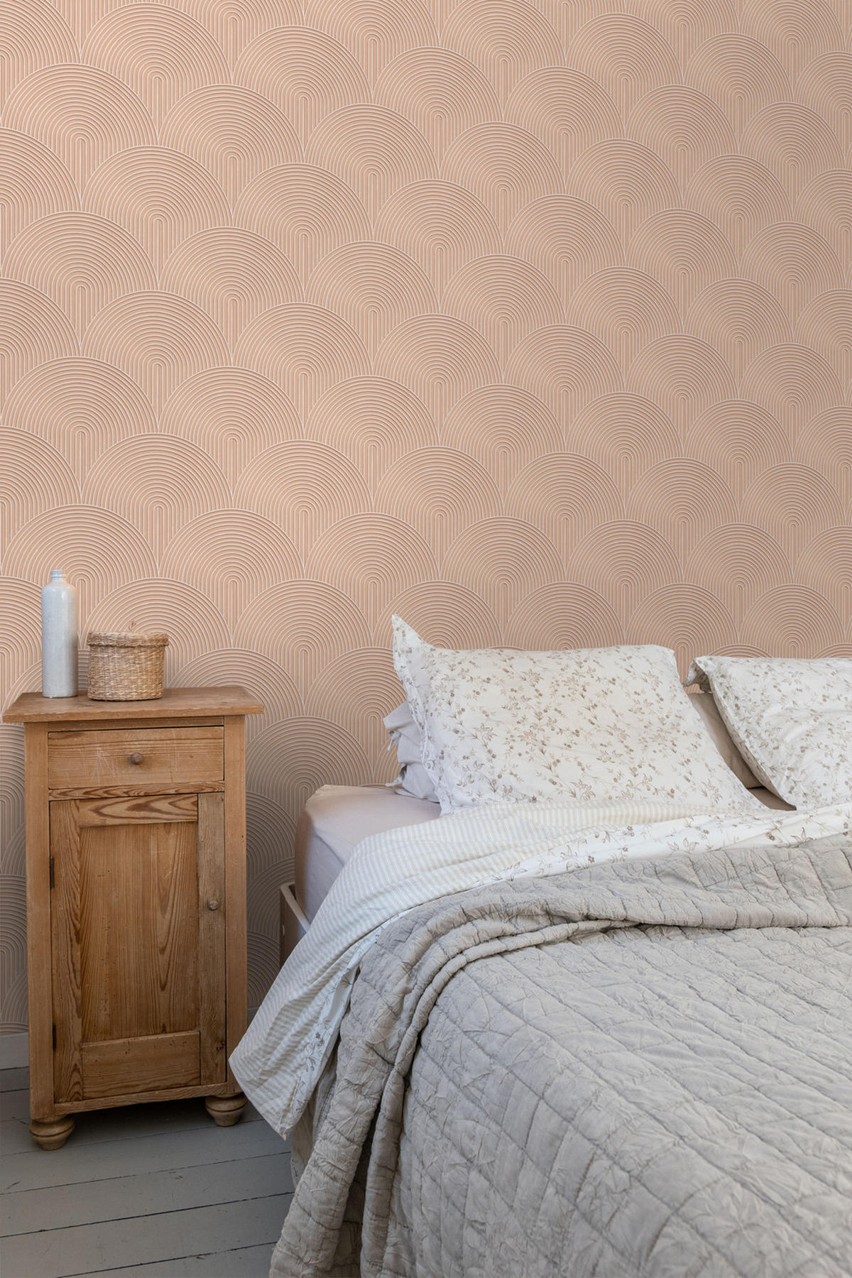 TAPETE 3D Muster 50 x 900 cm - Pink, Papier (50/900cm) - ESTAhome