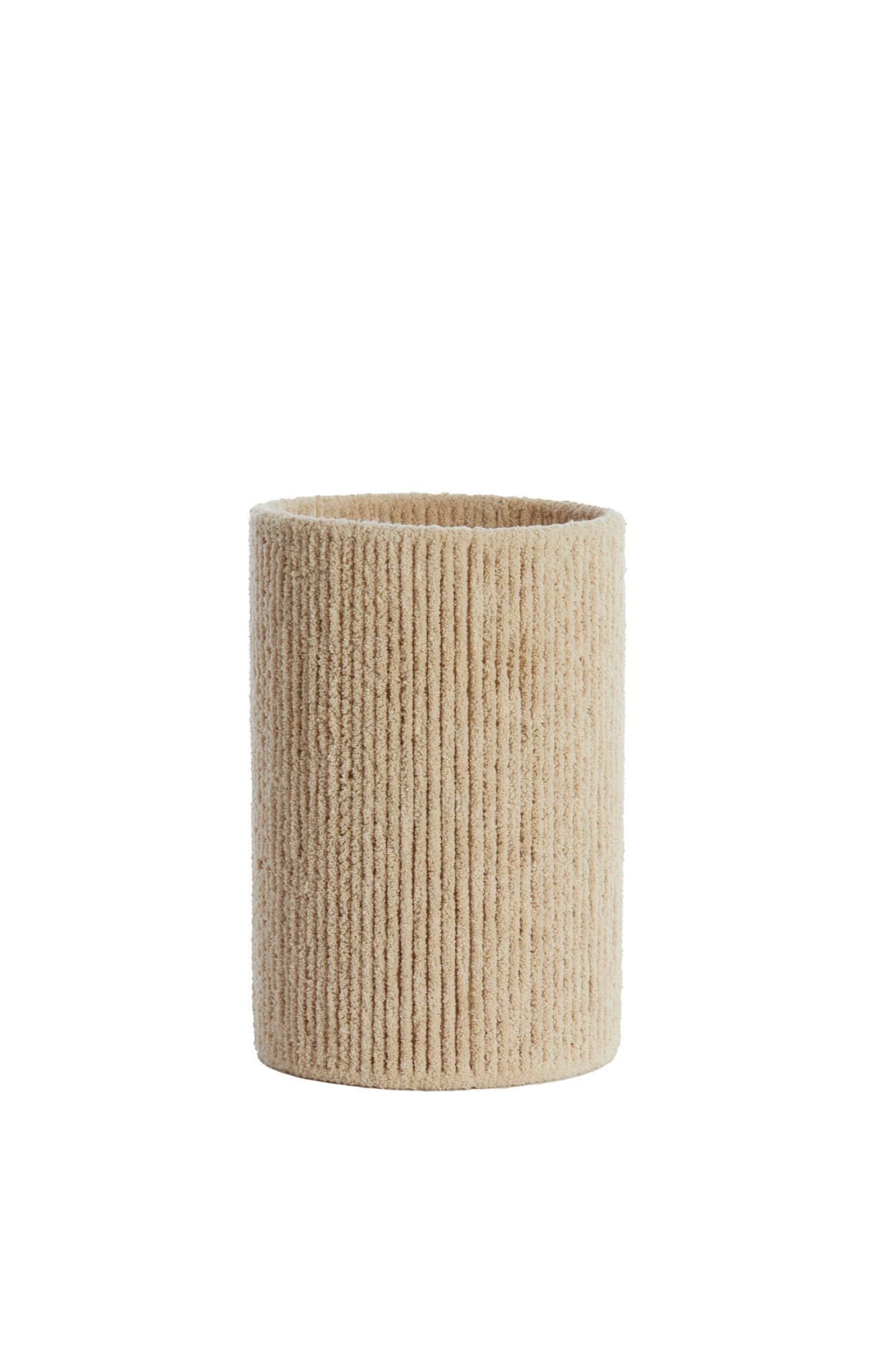 LAMPENSCHIRM Medana Weiß Ø20/30 cm - Weiß, Textil (20/20/30cm) - Light & Living