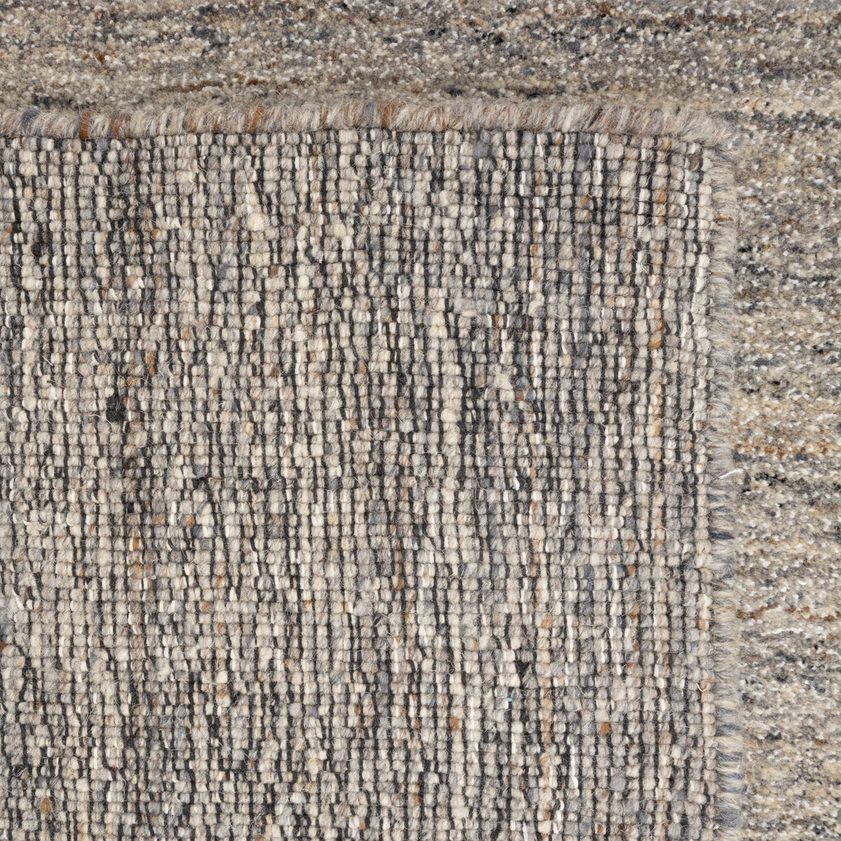 HANDWEBTEPPICH mit Seidenglanz, pflegeleicht, robust 140x200 cm - Grau, Textil (140/200cm) - Rug and Roll