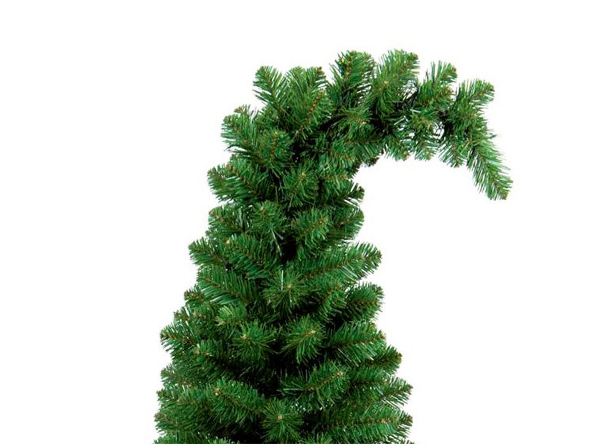 LAALU WEIHNACHTSBAUM künstlich e grüne Tanne TROLL 90 cm im Topf - Grün, Kunststoff (90cm) - LAALU