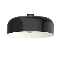 DECKENLEUCHTE - Schwarz, Metall (50/50/14cm) - Lumicom