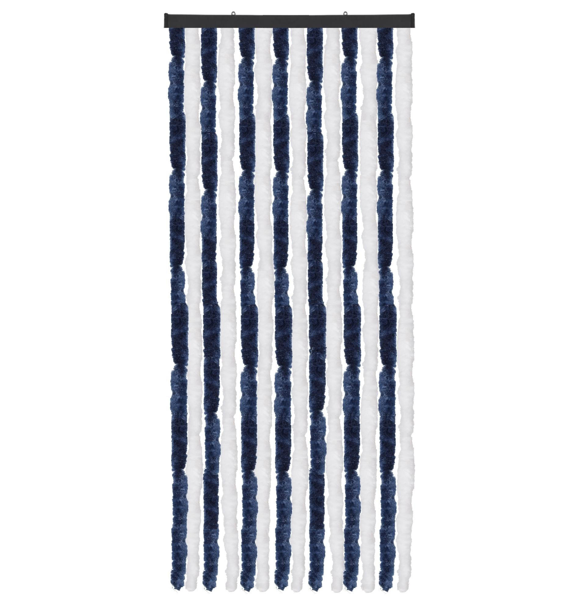 Arsvita Flauschvorhang Blau 56x2x185 cm
