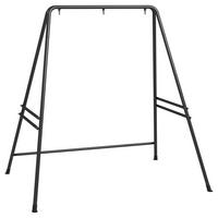 HÄNGESESSELSTÄNDER Schwarz 178.0/143.0/180.0 cm - Schwarz, Metall (178/143/180cm)