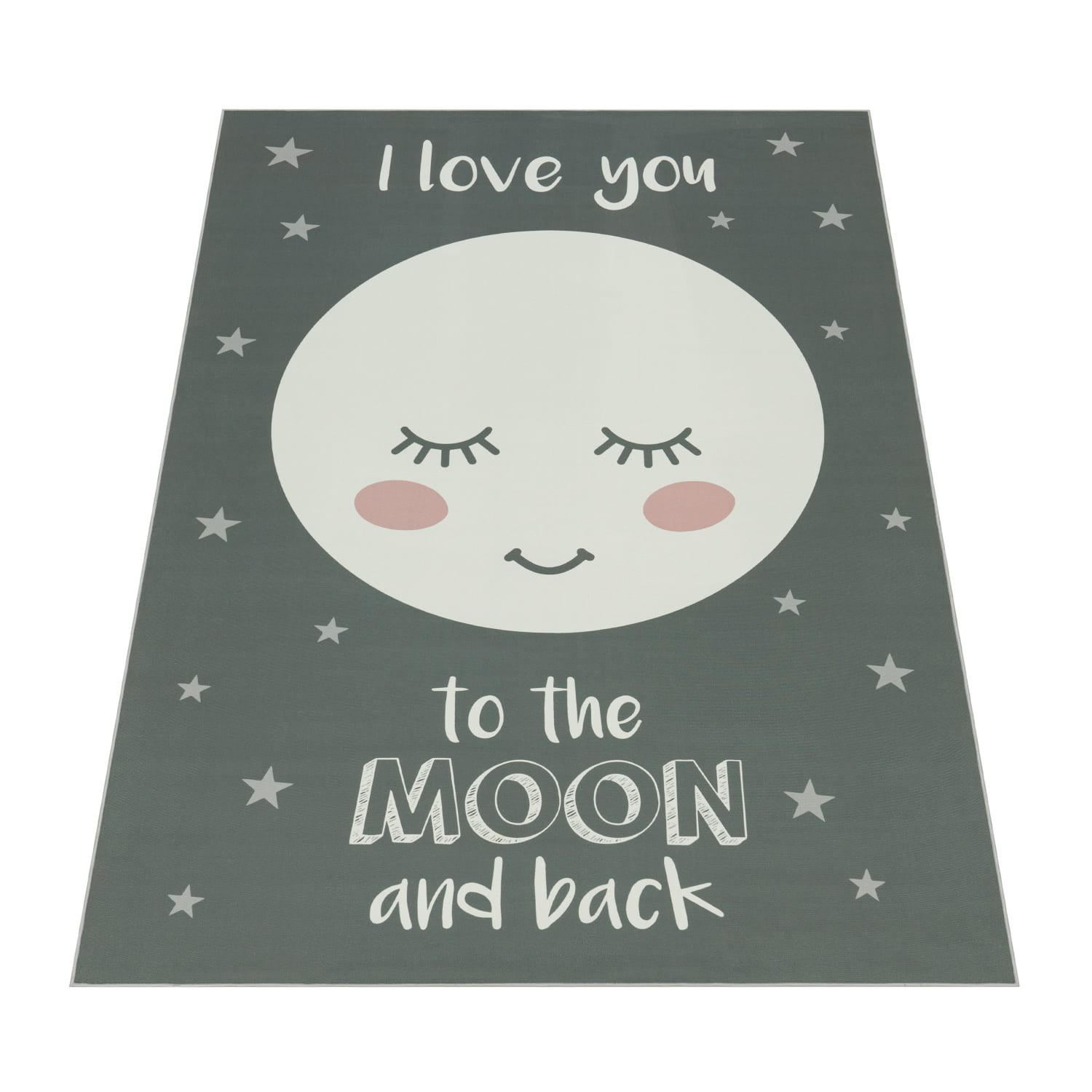 Paco Home Kinderteppich Grau 80x150 cm