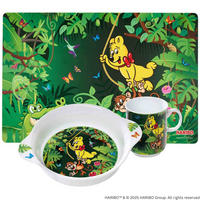 KINDERGESCHIRR-SET Haribo Jungle bunt - Multicolor, Keramik (1/1/1cm) - Ritzenhoff Breker