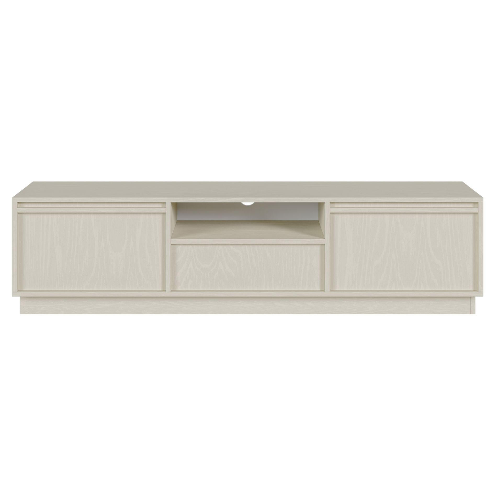 TV-MÖBEL Evo Sandbeige 154 cm - Beige, Holzwerkstoff (154/39.4/39cm) - Selsey