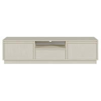 TV-MÖBEL Evo Sandbeige 154 cm - Beige, Holzwerkstoff (154/39.4/39cm) - Selsey