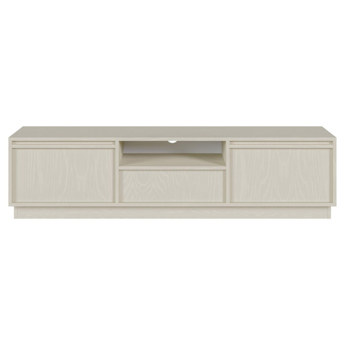 TV-MÖBEL Evo Sandbeige 154 cm - Beige, Holzwerkstoff (154/39.4/39cm) - Selsey