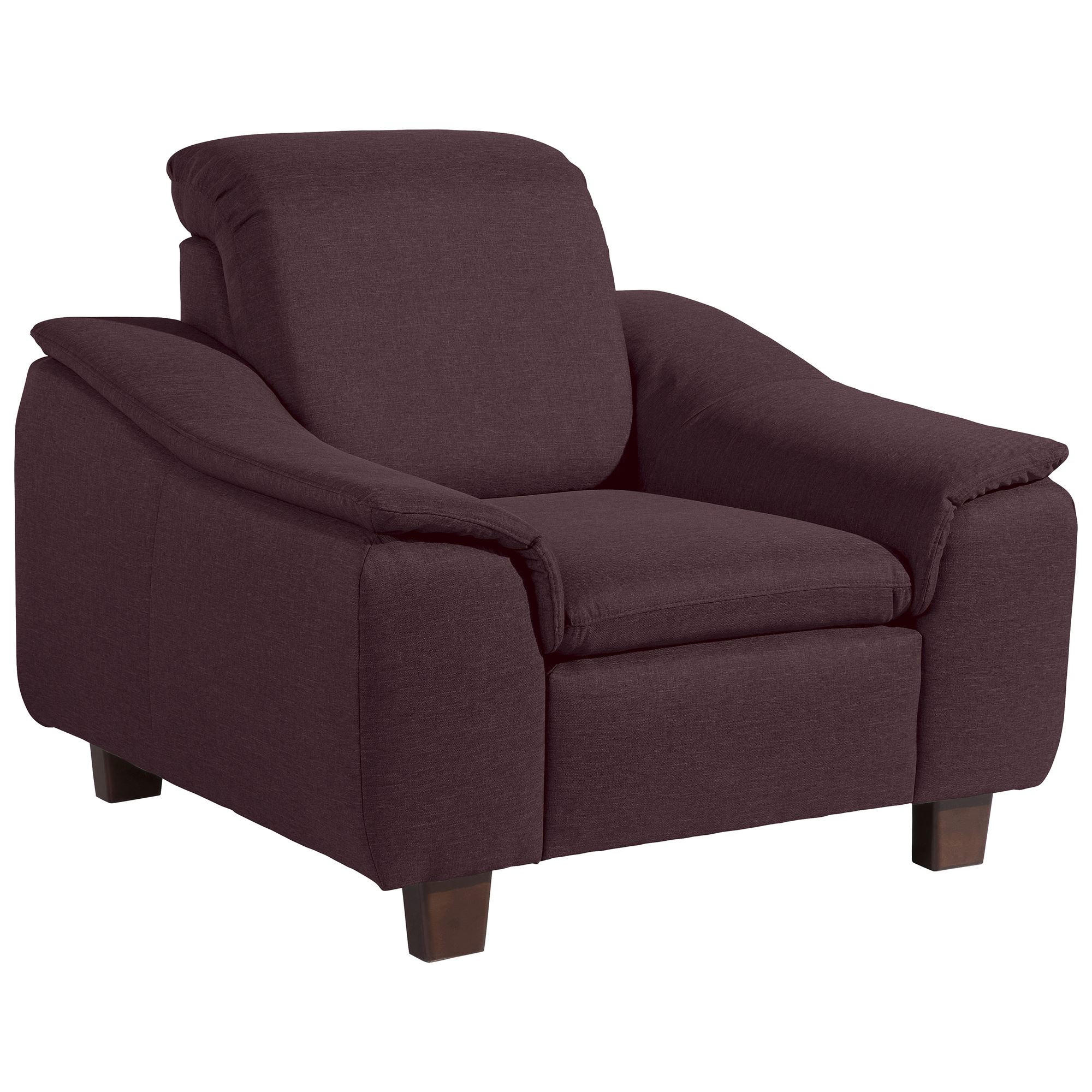 58aufmkessel Polstersessel Bordeaux 87x82x100 cm