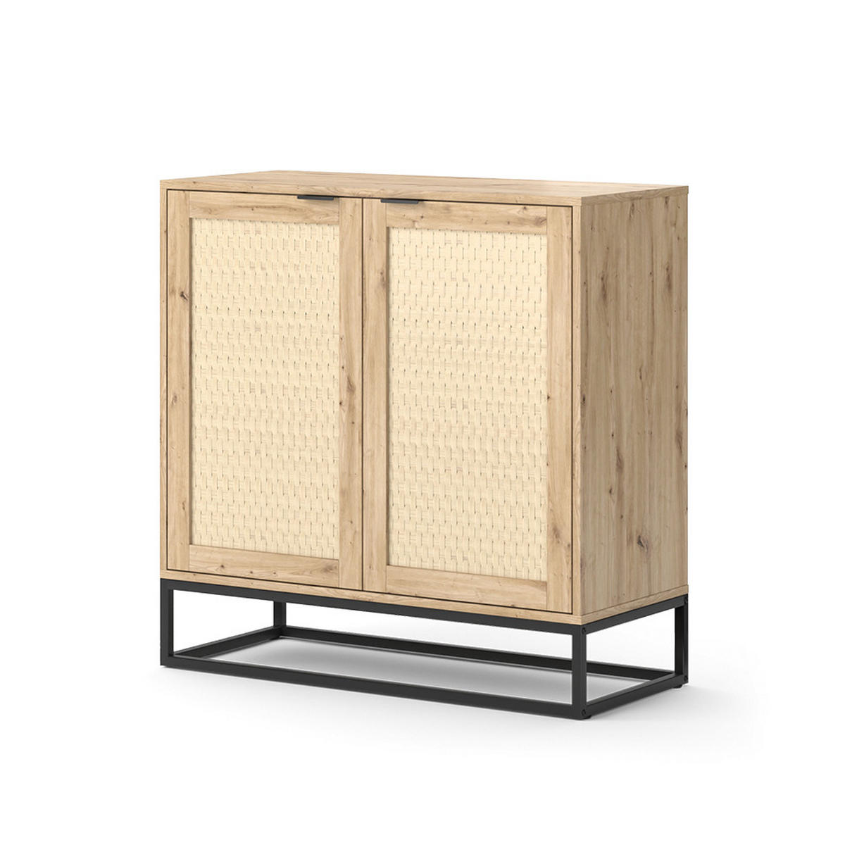 KOMMODE Natal Braun 140 x 92.5 cm mit 2 Türen - Braun, Holzwerkstoff (40/92.5/140cm) - Vicco