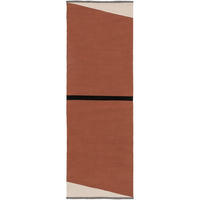 BAVLNĚNÝ koberec Lenny Terakota 70x200 cm - hnědá, textil/přírodní materiály (70/1cm) - KUNSTLOFT
