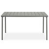 GARTENTISCH AZALEA - Grau, Metall (80/140/75cm) - IDIMEX
