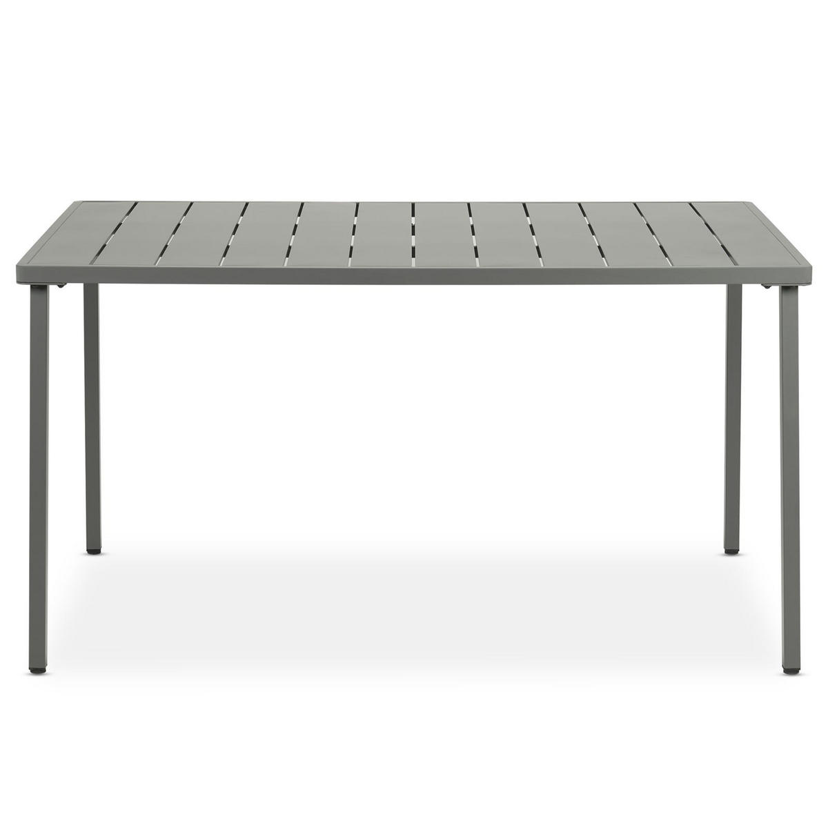 GARTENMÖBEL SET TULIPANO - Grau, Metall - IDIMEX
