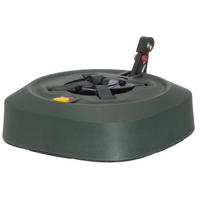 BAUMSTÄNDER mit Wasserbehälter Ø 3–13 cm - Grün, Kunststoff (39/9.5cm)