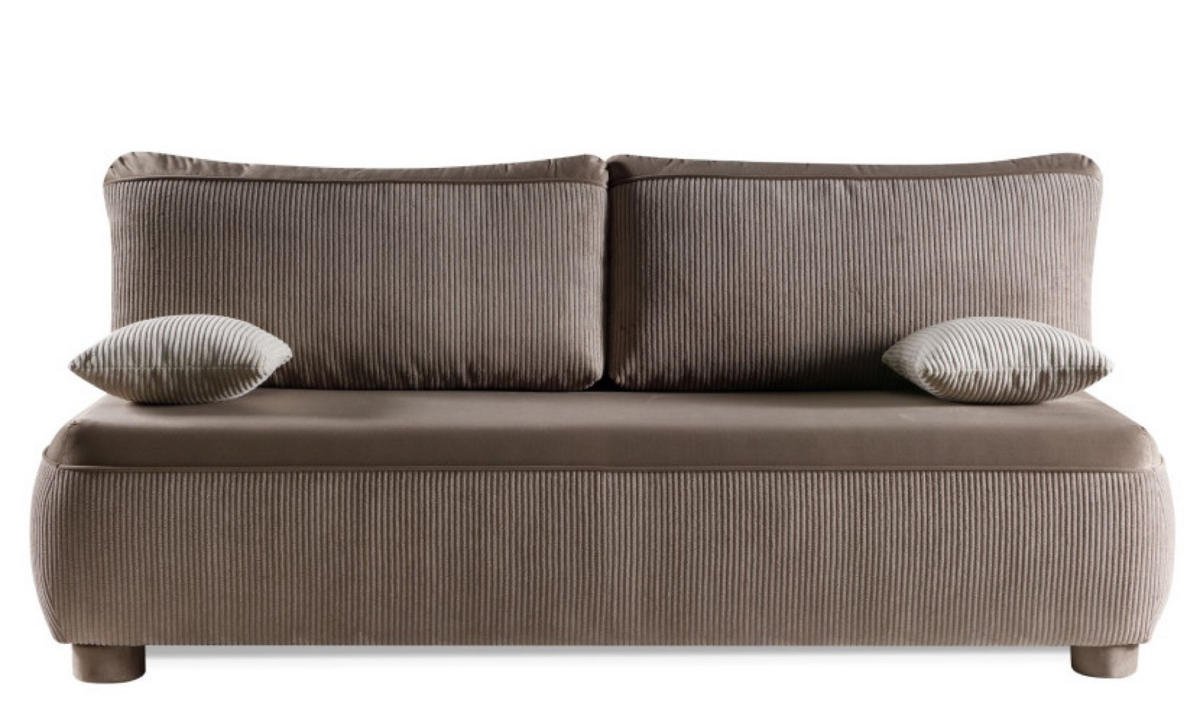 SOFA Beige Adi - Beige, Holzwerkstoff (211/88/211cm) - Sepro Meble