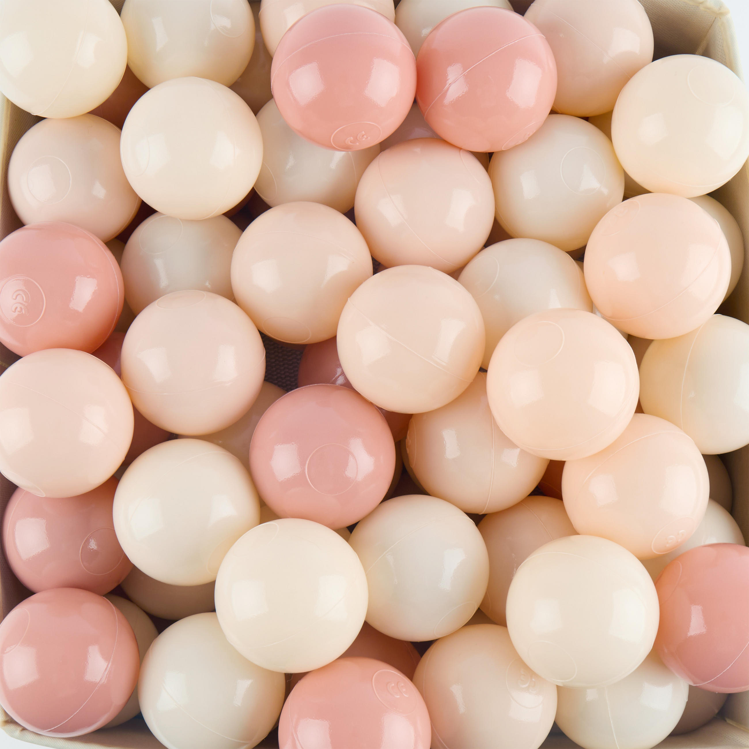 BÄLLE für Bällebad Dreamy Flowers 100 St - Multicolor, Kunststoff (35/20cm) - Bieco Spielwaren