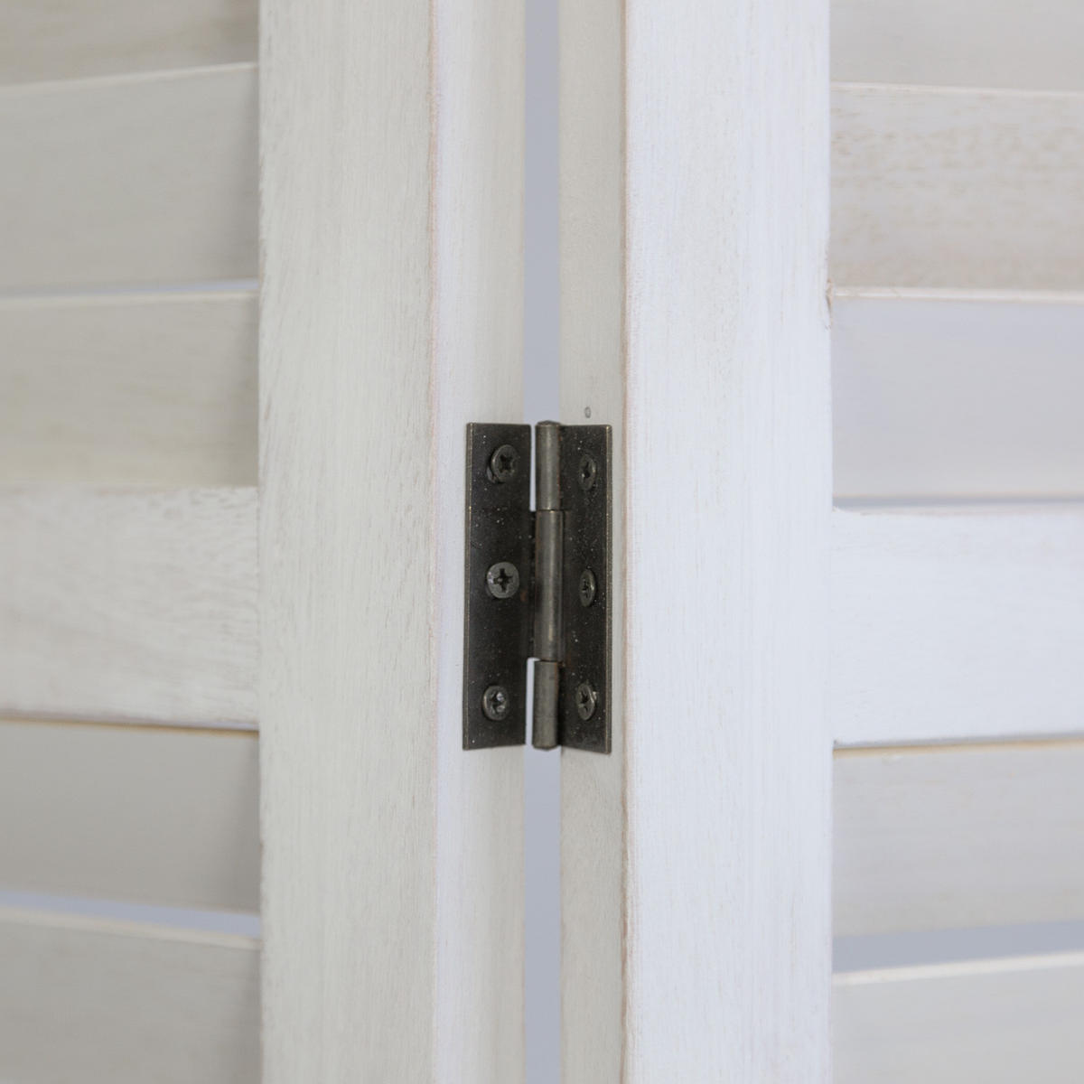 PARAVENT 120/170 cm Weiß - Weiß, Holz (120/170/2cm) - Homestyle4u