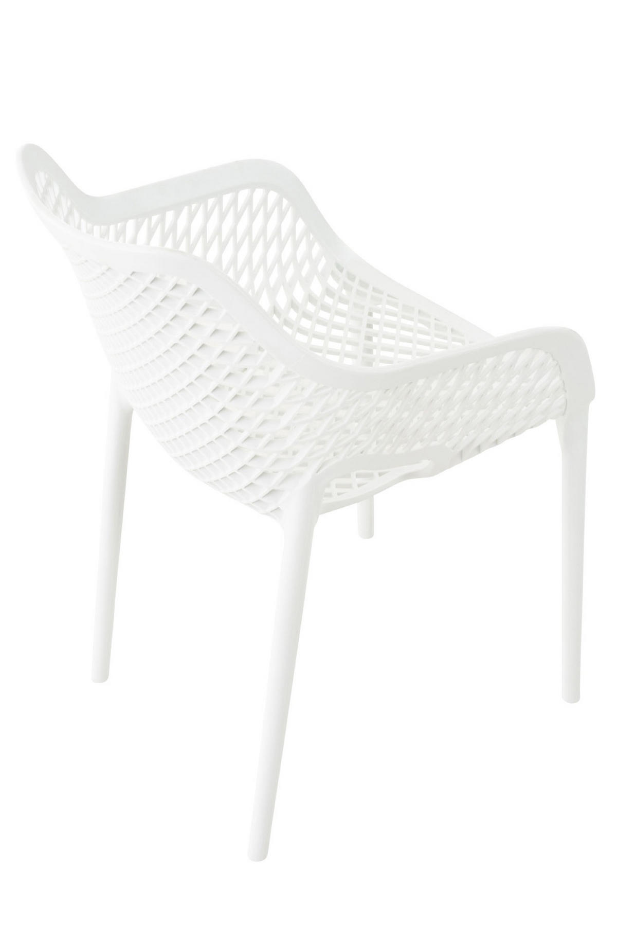 GARTENSTUHL Aero XL weiß - Weiß, Kunststoff (57/60/81cm) - TPFGarden