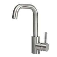 WASCHTISCHARMATUR Nora - Silberfarben, Metall (6/24/24cm) - Nettlife