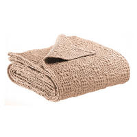 PLAID Tana muskatnuss 140 x 200 cm - Braun, Textil (140/200cm) - Vivaraise