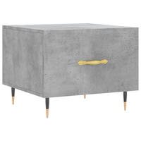 COUCHTISCH Betongrau 50x50x40 cm Holzwerkstoff - Grau, Holzwerkstoff (50/50/40cm) - furnicato