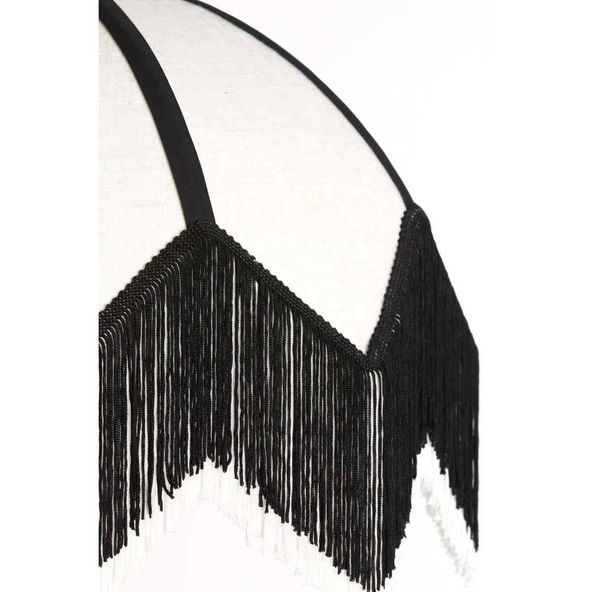 HÄNGELAMPE Sulina Weiß 55/55/36.5 cm - Weiß, Textil (55/55/36.5cm) - Light & Living