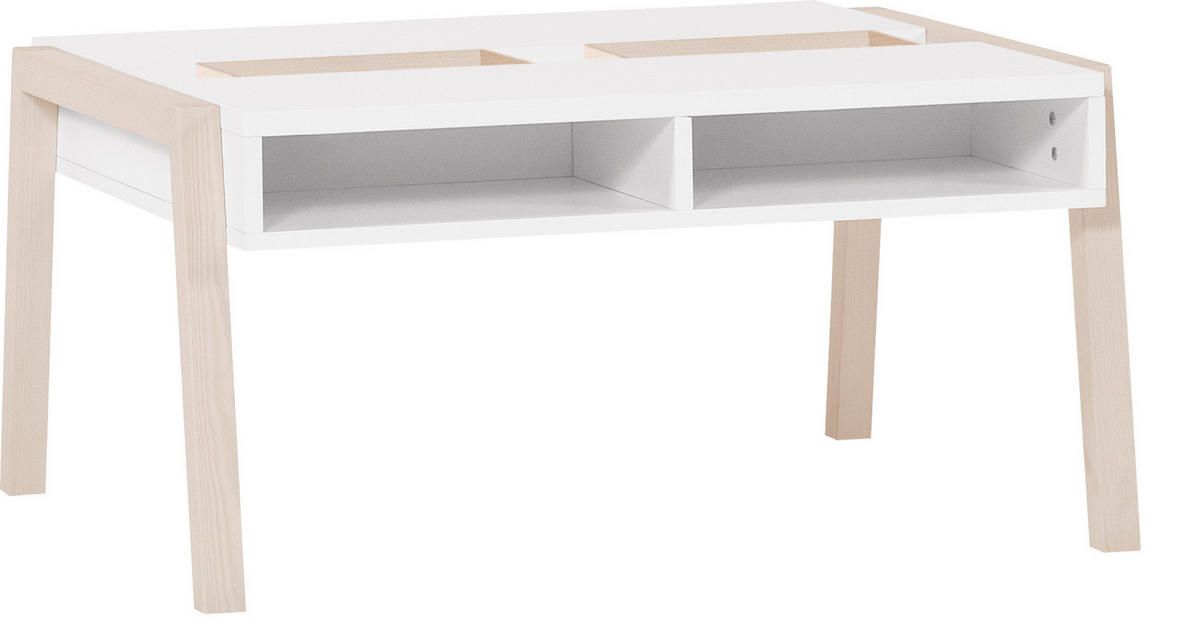 COUCHTISCH SPOT - Weiß, Holzwerkstoff (80/87/43cm) - Vox Möbel