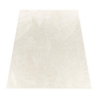 KURZFLORTEPPICH 160/220 cm Lelystad 525 - Creme, Textil (160/220cm) - Paco Home