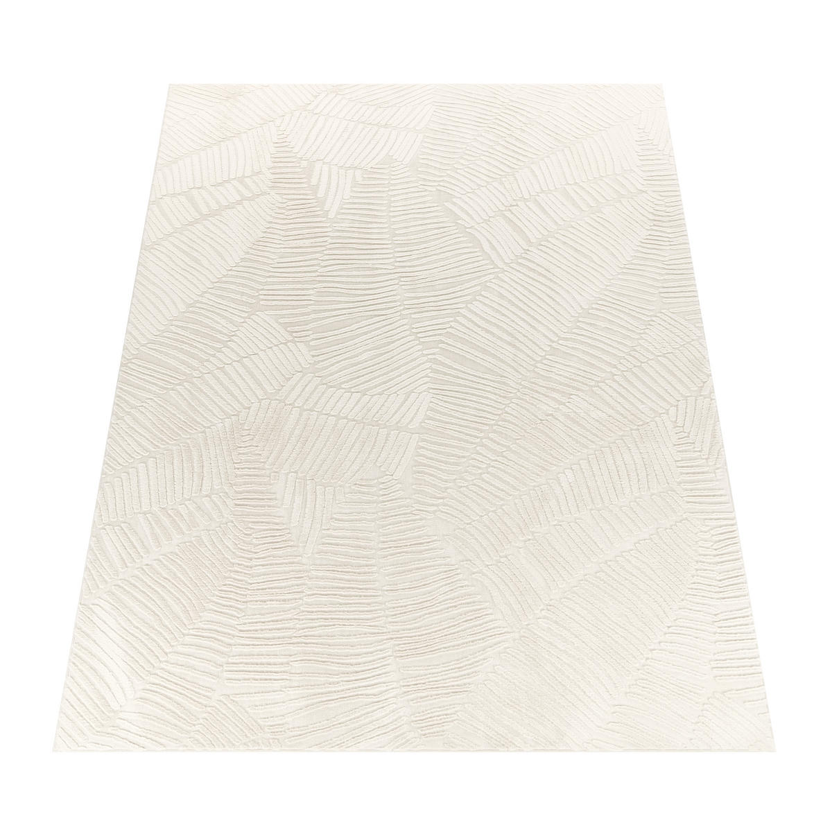 KURZFLORTEPPICH 160/220 cm Lelystad 525 - Creme, Textil (160/220cm) - Paco Home
