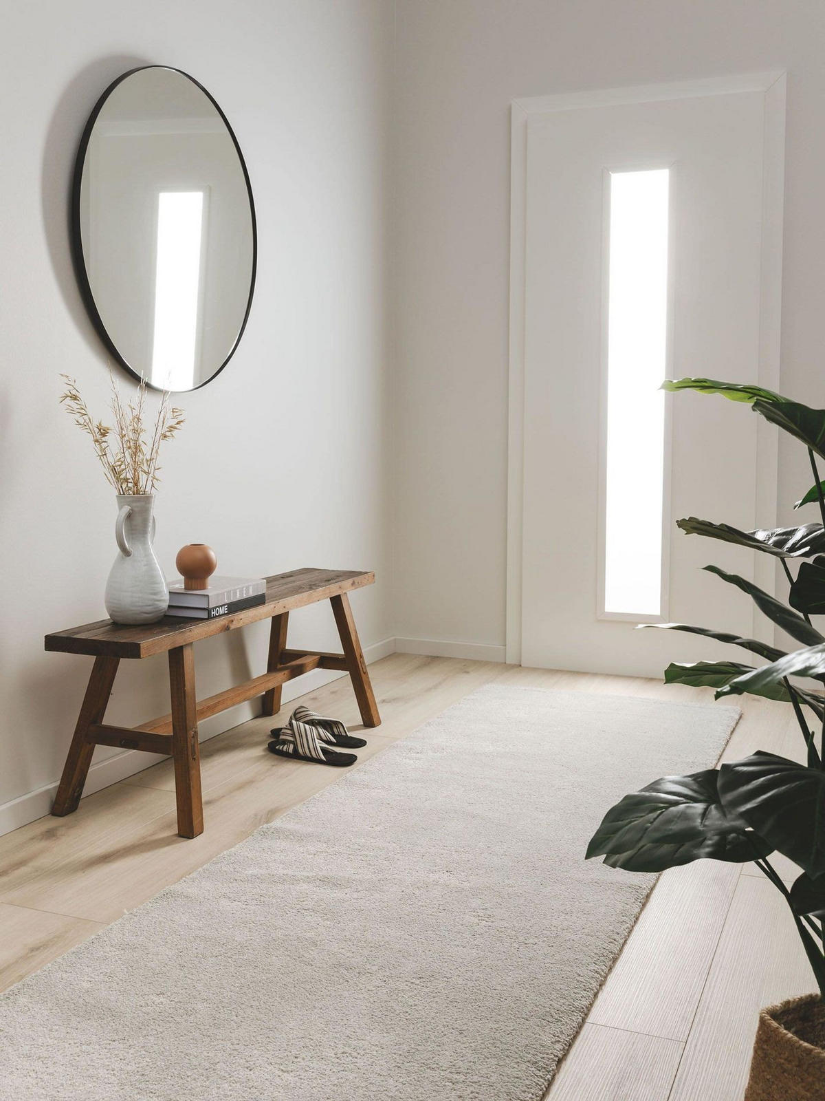 LÄUFER Tacoma Hellgrau 80x300 cm - Hellgrau, Textil (80/1cm) - KUNSTLOFT