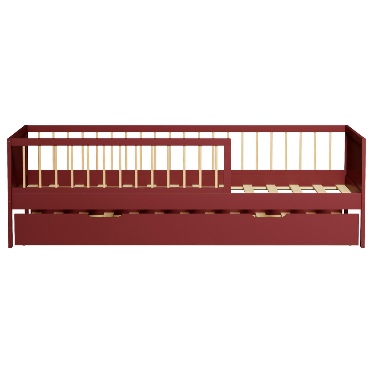 KINDERBETT Adam Terracotta 190/90 cm - Orange, Holz - Happy Garden