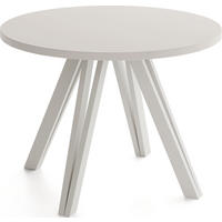 ESSTISCH Ravero runder ausziehbarer, Kaschmir 100/100/77 cm - Kaschmir, Holz/Holzwerkstoff (100/100/77cm) - WFL GROUP