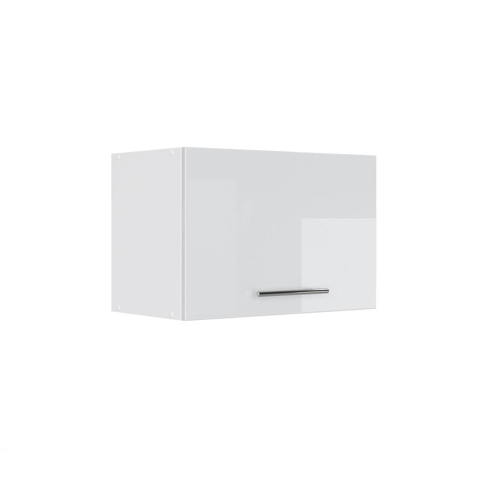 HÄNGESCHRANK Fame-Line Weiß Hochglanz 60 cm Flach - Weiß Hochglanz/Weiß, Holzwerkstoff (60/40/34.1cm) - Vicco